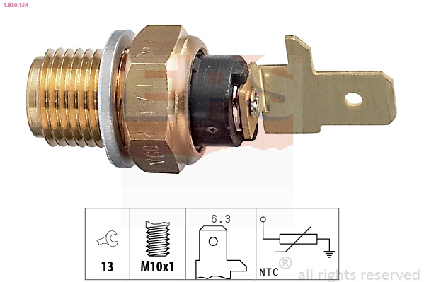 Senzor temperatura ulei EPS VW PASSAT B5.5 Variant (3B6) 2000-2005 - 1.830.154