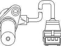 Senzor turatie,management motor OPEL OMEGA B combi (21_, 22_, 23_), OPEL VECTRA B hatchback (38_), OPEL VECTRA B (36_) - TOPRAN 206 203