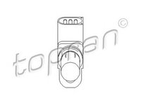 Senzor turatie motor BMW X3 E83 TOPRAN 501446