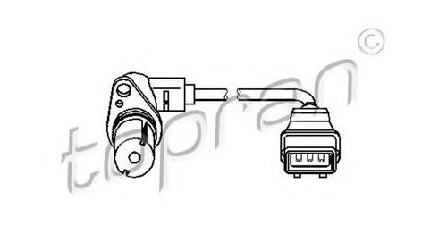 Senzor turatie motor VW GOLF III 1H1 TOPRAN 1