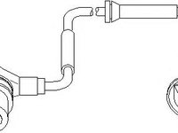 Senzor,turatie roata BMW 5 Touring (E34), BMW 5 limuzina (E34), BMW 7 limuzina (E32) - TOPRAN 501 455