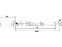 Senzor turatie roata punte fata/punte spate MERCEDES SPRINTER/LT 96- - Cod intern: W20155271 - LIVRARE DIN STOC in 24 ore!!!