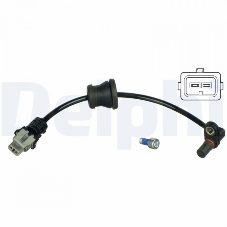 Senzor,turatie roata puntea spate (SS20318 DELPHI) CHEVROLET,OPEL,VAUXHALL ANTARA|CAPTIVA|CAPTIVA SPORT