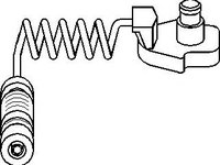 Senzor, uzura placute frana MERCEDES-BENZ M-CLASS (W163) - TOPRAN 401 457