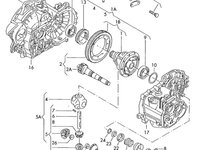 Senzor viteza 02A409193 Volkswagen Golf 1J 1.6 16V 2002 2003 OEM 02A409193