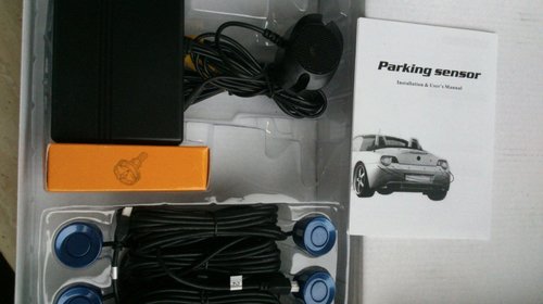 Senzori de parcare cu camera video si monitor auto