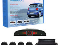 Senzori Parcare Auto Pni Escort P04 A Cu 4 Receptori Pni Cod:Pni-P04a