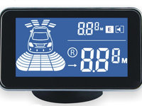 Senzori Parcare Fata Spate Cu Temporizare Cu 8 Senzori Si Display LCD KC-6000J 891227