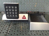 Sertar bord cu tastatura telefon si buton avarii vw passat cc 3c1857273