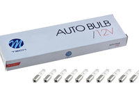 Set 10 becuri halogen H21W, HALOGEN BULB H21W 12V 21W STANDARD /BASE TYPE: BAY9S/