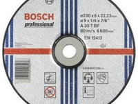 Set 10 Buc Disc Abraziv Bosch 230mm 2 608 600 228