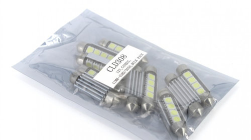 Set 10 Buc Led Sofit Can Bus C5W CLD308