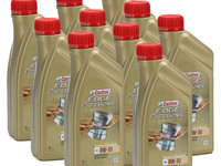 Set 10 Buc Ulei Motor Castrol Edge Titanium FST A5 0W-30 Volvo 1L 15AF7A