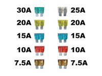 Set 10 sigurante auto Automax plate Mari 7,5-30A