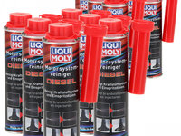 Set 12 Buc Liqui Moly Aditiv Curatat Motor Diesel 300ML 5128/21623