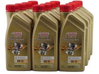 Set 12 Buc Ulei Motor Castrol Edge Titanium FST A5 0W-30 Volvo 1L 15AF7A