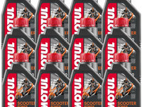 Set 12 Buc Ulei Motor Motul 4T Scooter Power 5W-40 1L 105958