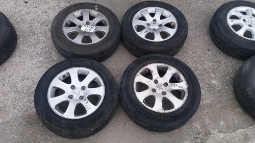 Set 156 - Jante aliaj Peugeot 307, R15, 4 x 1