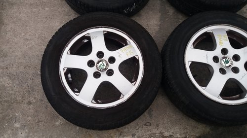 Set 167 - Jante aliaj Skoda Fabia 1, R14, 5 x 100 - cod SKO-4A-3