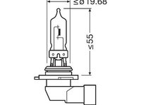 Set 2 becuri 12v hb3 60 w cool blue intense nextgen osram UNIVERSAL Universal #6 9005CBN-HCB