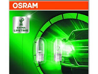 Set 2 Becuri 12V W5w Ultra Life Blister Osram Osram 2825Ult-02B 35276