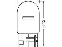 Set 2 becuri 12v wy21w original blister osram UNIVERSAL Universal #6 7504-02B