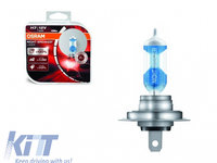 Set 2 Becuri Auto Halogen compatibil cu far Osram Night Breaker Laser +130% 64210NBL H7 12V 55W