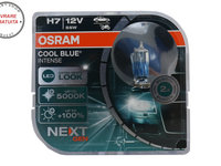 Set 2 Becuri Auto Halogen NEXT GEN Osram Cool Blue Intense H7 64210CBN-HCB 12V- livrare gratuita