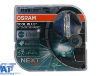 Set 2 Becuri Auto Xenon OSRAM XENARC COOL BLUE INTENSE NEXT GEN D3S HID 66340CBN-HCB