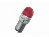 SET 2 BECURI AUXILIARE CU LED 12V P21/5W Ultinon Pro6000SI RED PHILIPS IS-40919