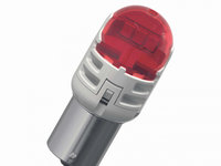 SET 2 BECURI AUXILIARE CU LED 12V P21W Ultinon Pro6000SI RED PHILIPS IS-40918