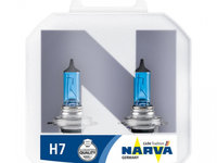 Set 2 Becuri Far H7 55w 12v Range Power White Narva 48607RPNVAS2