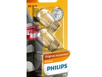 Set 2 becuri fara soclu 12 v w21/5w w3x16q philips UNIVERSAL Universal #6 12066B2