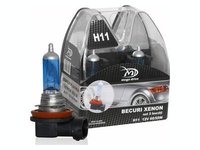 Set 2 Becuri H11 12V 55W - MegaDrive (imitatie Xenon) IS-77020