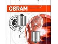 Set 2 becuri incandescente lumina de zi/ de pozitie OSRAM P21W 12V 7506-02B