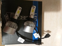 Set 2 becuri LED H7 36W 8000LM 6500K