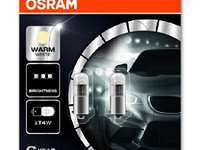 SET 2 BECURI LED INTERIOR 12V (T4W) WARM WHITE 4000K LEDriving PREMIUM BLI OSRAM