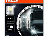 SET 2 BECURI LED INTERIOR 24V (T4W) WARM WHITE 4000K LEDriving PREMIUM BLI OSRAM