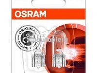 Set 2 becuri Osram W5W 12V 5W 2825-02B piesa NOUA