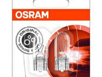 Set 2 becuri pentru pozitie OSRAM Original W5W 12V 2825-02B
