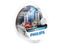 Set 2 becuri Philips 24v 75/70w H4 bluevision 13342mdb