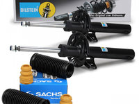 Set 2 Buc Amortizoare Fata Bilstein + Kit Protectie Praf Sachs Volkswagen Golf 6 2008-2013 2 X 22-183712 + 900 136