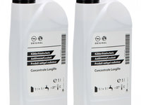 Set 2 Buc Antigel Concentrat Oe Opel Dex-Cool Concentrate Longlife 1L 95599870