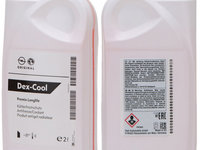 Set 2 Buc Antigel Oe Opel Dex-Cool Premix Longlife G12 2L 93160376