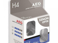Set 2 Buc Bec Aeg H4 Blue Xenon Optik 35502257