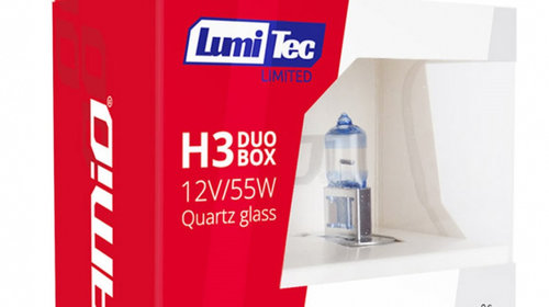 Set 2 Buc Bec Amio H3 12V 55W LumiTec Limited +130% Duo 02102