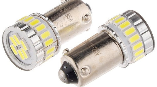 Set 2 Buc Bec Led Vision H21W BAY9S 12/24V 18