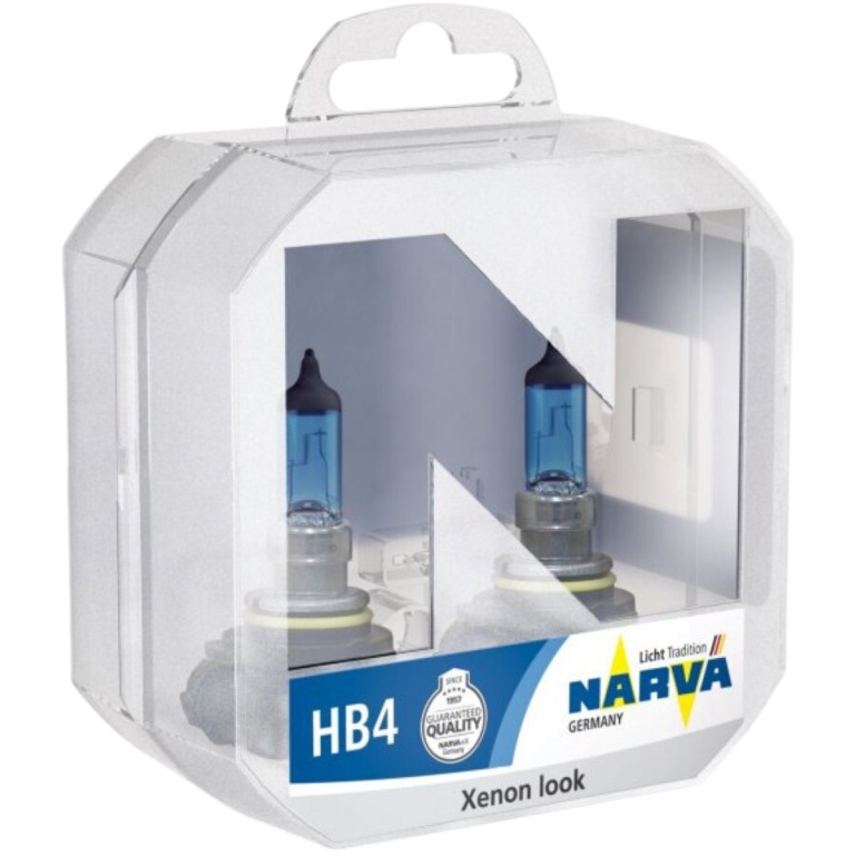 Set 2 Buc Bec Narva HB4 12V 55W Xenon Look 48626RP