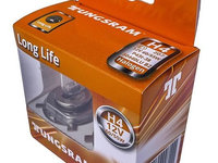 Set 2 Buc Bec Tungsram H4 Long Life 12V 60/55W P43T BL1427