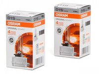 Set 2 Buc Bec Xenon Osram D1S Original Xenarc 85V 35W PK32d-2 66140